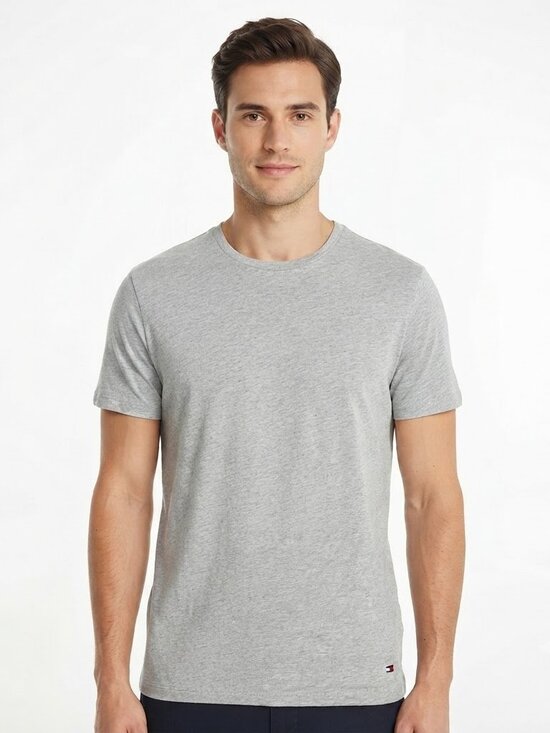 Tommy Hilfiger Other - Tommy Hilfiger T-Shirt Women's Gray Cotton Logo Preppy Y2K M
